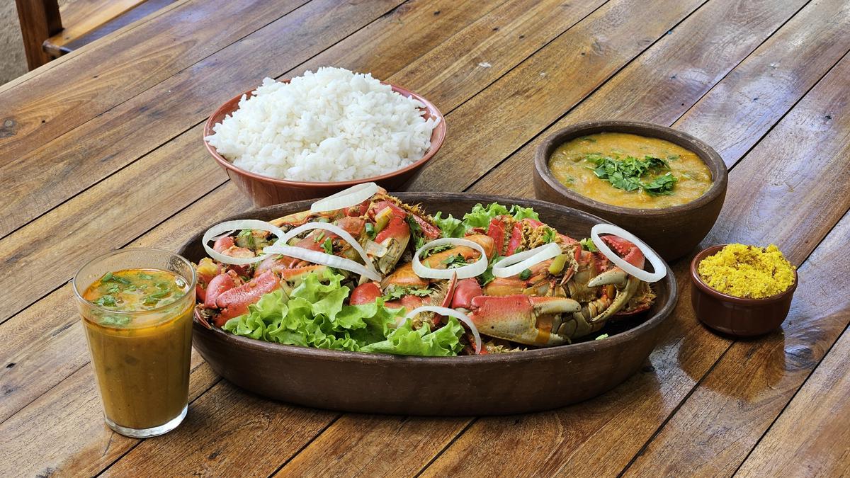 Prato de comida caseira